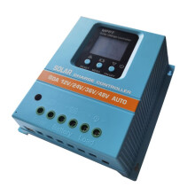 MPPT Solar Charge Controller 12V 24V 36V 48V LCD Display Solar Panel Battery Intelligent Solar Regulator 80A