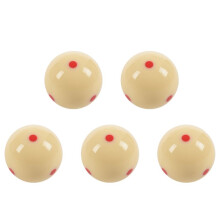 5pcs 2.25inch 57mm 6 Red Spot Cue Pro Cup Billiard Pool Snooker Training Practice