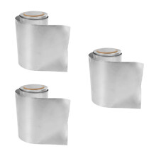 3Rolls Durable Silver Hair Foil Roll for Highlights and Hair Dyeing
