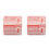 2Rolls Red Fragile Warning Sticker for Shipping and Packing Use 1