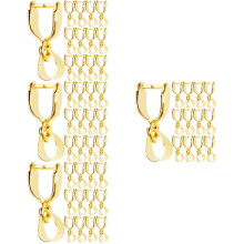 120St Pinch Clasp Bails Gouden Sieraden Connectoren Voor Hangers DIY
