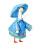 Decoratieve waterbestendige-Blauw 1