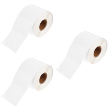 3Rollenwitte Labelstickers Plakbaar Voor Prijskaarten En Markering
