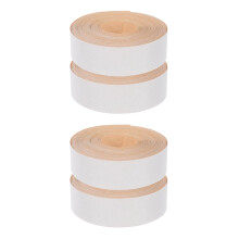 4Rollen DIY Lampenkap Randband Beige Stoffen Zelfklevende Decoratie