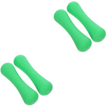 4St Lichtgroene Kinder Dumbbells Voor Fitness En Spelletjes
