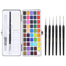 1Set Professioneel Waterverf Pigment Kit Voor Kunstenaars En Kinderen