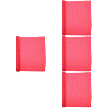 4Rollen Crêpepapier Rood Voor Feestdecoraties En Cadeau Inpakpapier