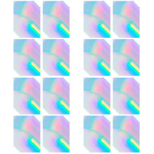 80Sheets Colorful Holographic Sticker Paper for DIY Craft and Decor