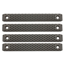 4Pcs Nylon Rails Cover Protectors Hand Guard-A 12cm Green