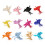 50Pcs Bright Colored Plumage 12 18CM Great For-Royal Blue 2