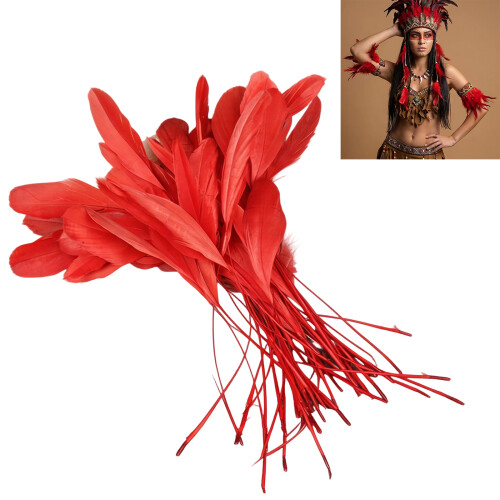 50Pcs Bright Colored Plumage 12 18CM Great For-Royal Blue 2