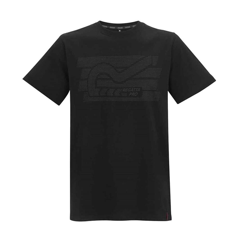 Regatta (3Xl, Black) Mens Pro Trade Cotton T-Shirt