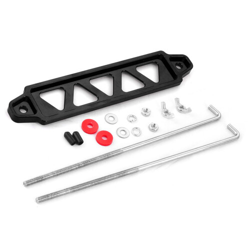 Kit de montage et de fixation de batterie anticorrosion-Noir