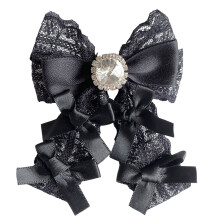 Sturdy Handcrafted Rhinestones Lace Pin For Shirt Coat-No. 1