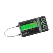 Récepteur radio de fiabilité 6CH avec technologie de saut de