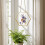 3PCS Multifunctional Metal Frame Glass Display for Preserving 5