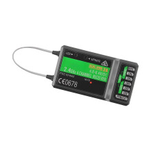 Double Antennas Receiver Light Weight Body And Enhances Signals