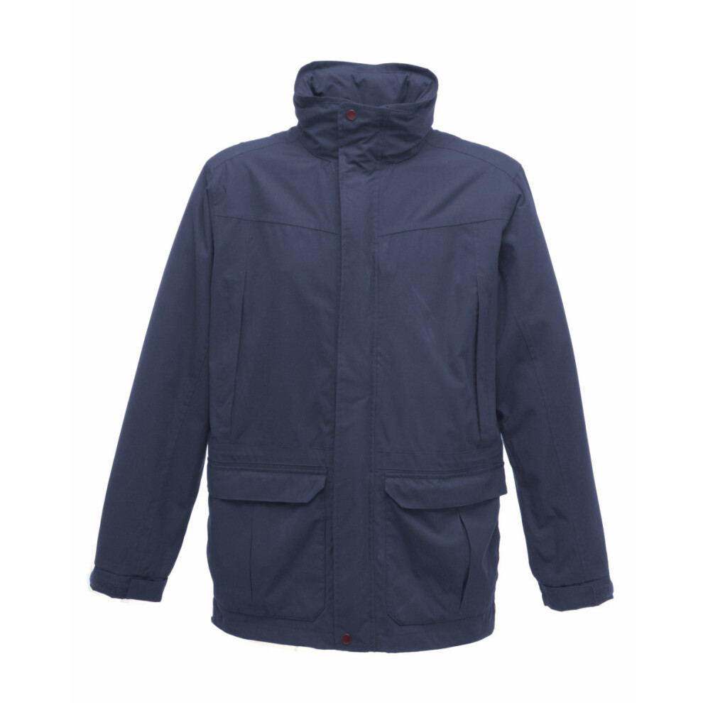 Regatta (M, Navy ) Mens Vertex Iii Waterproof Breathable Jacket Blue