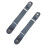 Ceintures de taille extensibles, 2 paquets,-Bleu clair 1