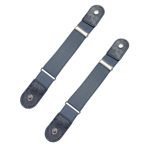 Ceintures de taille extensibles, 2 paquets,-Bleu clair