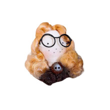 Delicate Handmade Cartoon Character Pin For Daily-yellow hair