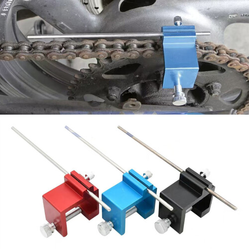 Motorcycle Chain Alignment Tool For Accurate Adjustment-Black 2