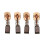 4Pcs CB-430 Carbon Brush Set Replacement For DGA452Z BHR200 1