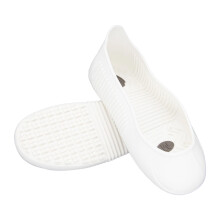 Slip Resistant Protective Shoe Covers Ideal For-White M
