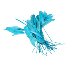 Pack Of 50 Assorted Color Plumage 12 18CM Ideal For-Lake Blue