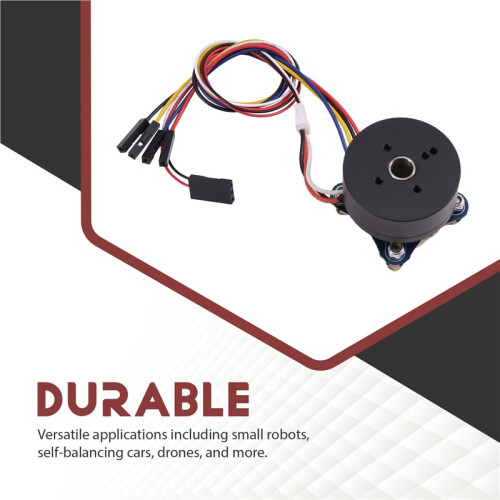 2804 Hollow Shaft Brushless  Motor with AS5600 Magnetic Encoder Hall Sensor Outer Rotor BLDC Motor Kit 1