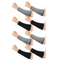 4 Par Skärbeständiga Ärmar Arm Skyddshylsor Nivå 5 Skydd Säkerhetsskydd Skyddsärmar för Män Kvinnor