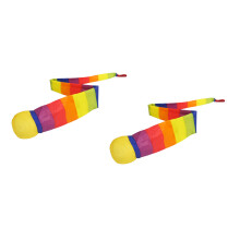 Soft Tail Cheerleading Streamers Ball For Kids Sensory-Yellow