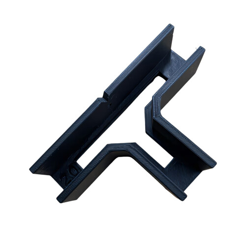 Plastic Right Angle Corner Bracket for Wood Board Connection-2