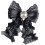 Épingle à nœud papillon en dentelle ornée de cristaux-Non. 1 1