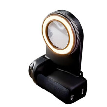 Poignée D'Obturation pour pour Smartphone, Poignée pour Selfie, Stabilisateur Photo avec Éclairage LED.