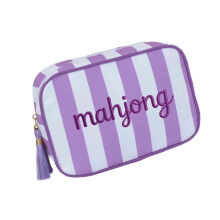 Robuster Mahjong-Behälter mit Reißverschluss in-Lila