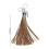 Shining Crystal Embellished Crowns Ornament With-Coffee silver 4