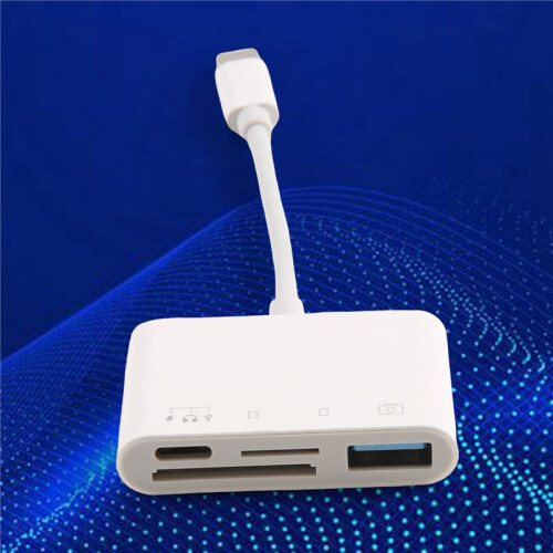 Type-C Interface Card Reader Four-In-One Four-Port Reading Multi-Function Mobile Phone Computer Universal Card Reader 2