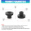 Sturdy Window Guide Bushings Designed For 1990 Through 2005 MX5 3