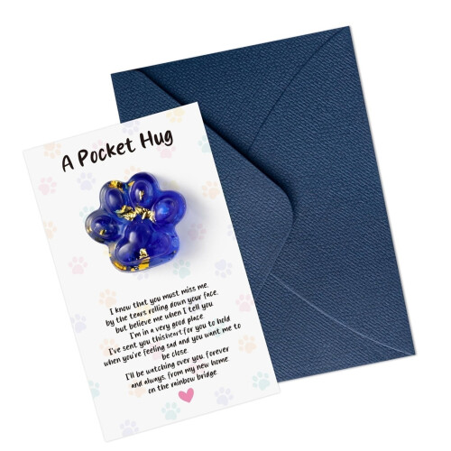 Soft Memorial Plush Toy Thoughtful Condolence Present For-Blue