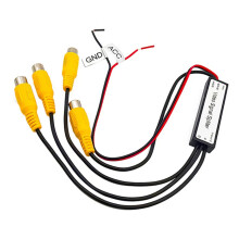 Séparateur de signal vidéo pour système AV de voiture avec force