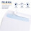 DL Plain White Envelopes (250 Pack) - DL Self-Seal Wallet, 100gsm, 110x220mm 2