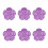 6Pcs Urinal Deodorizer Pad With Long Terms Fragrances-Purple 1
