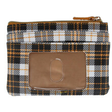 Buxton Women's Colorful Designer Premium Faux Leather Large ID Coin Case