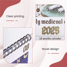 Weird Medieval Cats Calendar Funny Weird Medieval Cat Calendar 2025 Cat Walk Weird Medieval Calendar Paper