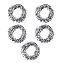 Vervalsingen Verroeste Prikkeldraad Decoraties Namaak-Zilver 5