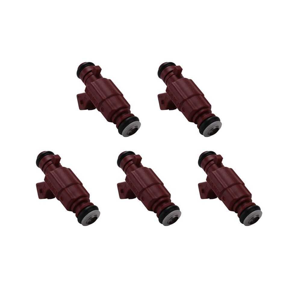 5X Fuel Injector Nozzle 0280157111 For / 1.0L 8V 032908031S 2007-2014 Auto Parts Injector Nozzle Red 6031075343635