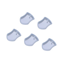Multiple Shape Silicone Mould Set 5Pcs For Customes Keychain-2