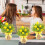 Arrangements en pot élégants sur le thème du citron, Solution de 7
