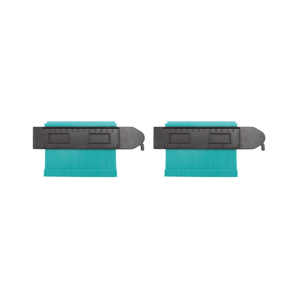 2X Shape Contour Duplicator Profile Gauge Tiling Laminate Tiles Shaping Wood Easy Cutting Profile Measuring Tool 6032519386287